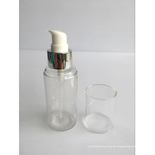 80ml Haustier Zylinder Lotion Flasche W / Over Cap (EF-PL09080)